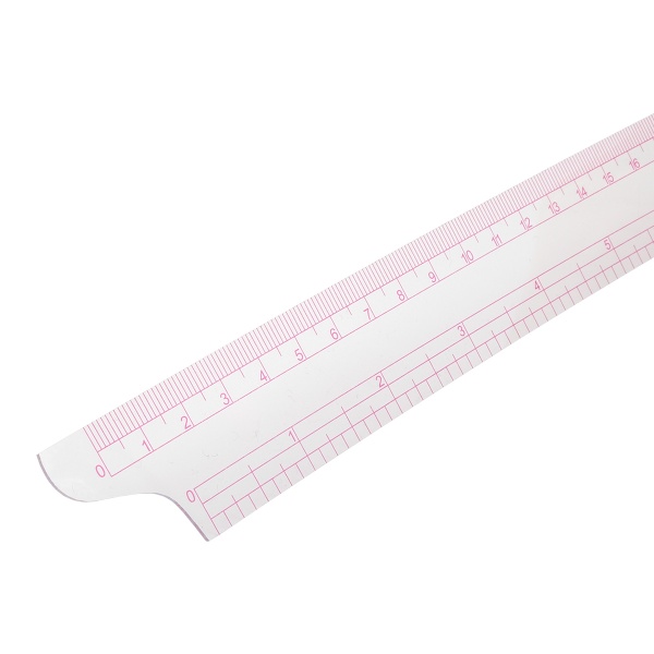 620305 Лекало раскройное. Градация в см и дюймах, Hobby&Pro