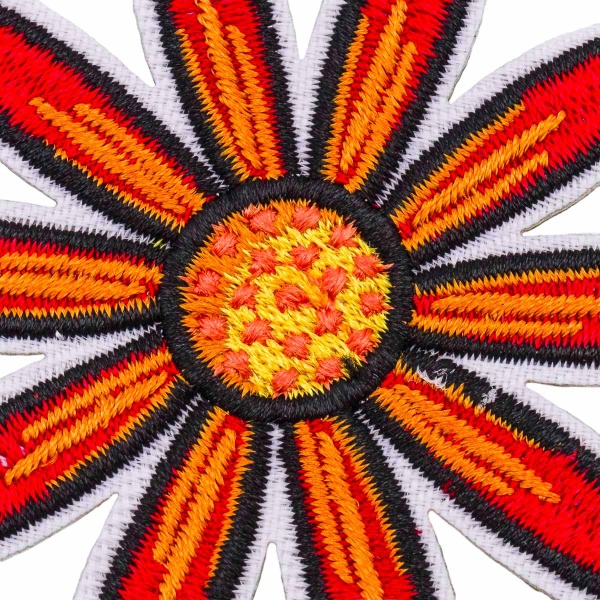 Термоаппликация 'Ромашка', 6,5*6,5см Hobby&Pro