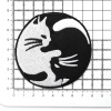 Термоаппликация 'Коты Инь-Янь', 7,8*7,8см, Hobby&Pro