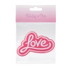 QYE-023 Термоаппликация 'Love', 4,4*6,7см Hobby&Pro