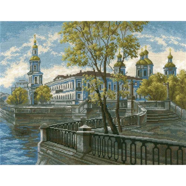 771 Набор для вышивания 'Никольский собор' 45х35см, Hobby&Pro