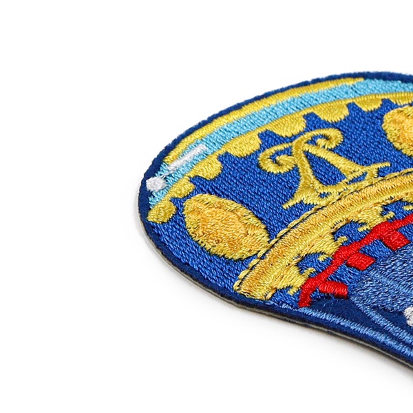 Термоаппликация 'Синий воздушный шар', 5.5*7.0см