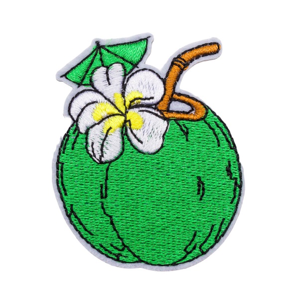 Термоаппликация 'Коктейль', 6,3*5см Hobby&Pro