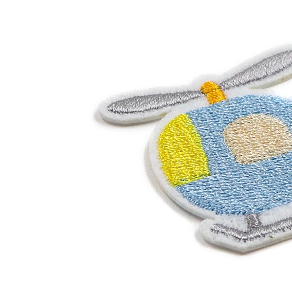 Термоаппликация 'Вертолетик 2', 5.2*4.2см