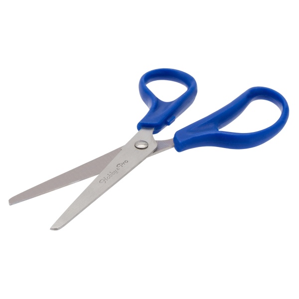590434 Ножницы канцелярские, 15 см/6', синий, Hobby&Pro