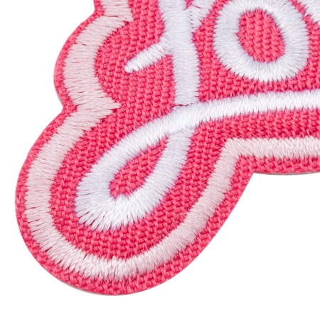 QYE-023 Термоаппликация 'Love', 4,4*6,7см Hobby&Pro