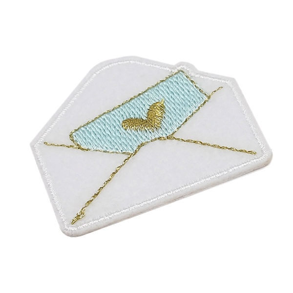 Термоаппликация 'Конверт с открыткой', 4*4.3см, Hobby&Pro