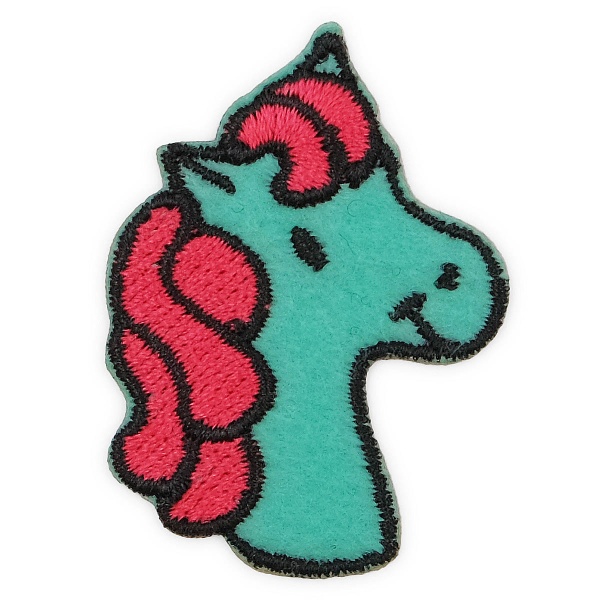 Термоаппликация 'Единорог', 3.5*4.7см, Hobby&Pro