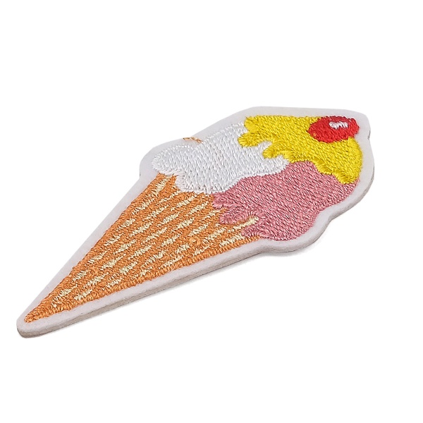 Термоаппликация 'Мороженое рожок 1', 3.4*6.9см, Hobby&Pro