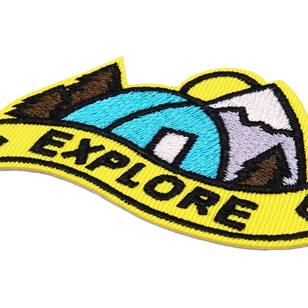 Термоаппликация 'Горы', 4,5*7,4см Hobby&Pro