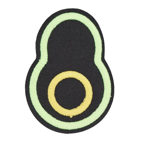 Термоаппликация светящаяся в темноте 'Авокадо', Hobby&Pro