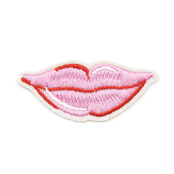 Термоаппликация 'Губы', 2,3*5см, Hobby&Pro