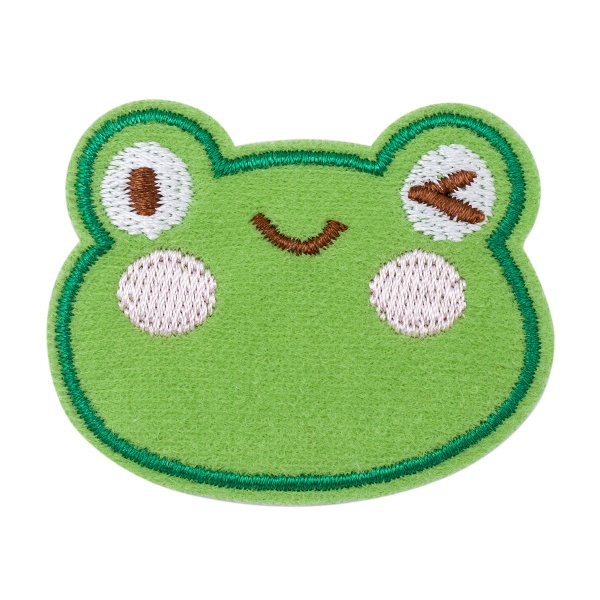 QYE-207 Термоаппликация 'Лягушка', 4,1*5,1см Hobby&Pro