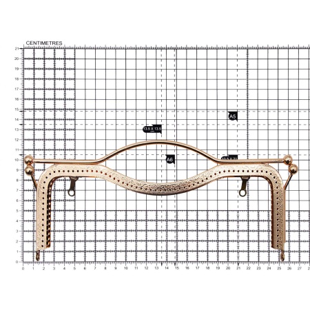 Защелка для сумок размер 27см Hobby&Pro