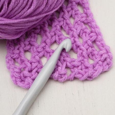 954900 Крючок для вязания d 9мм с покрытием, 15см, Hobby&Pro