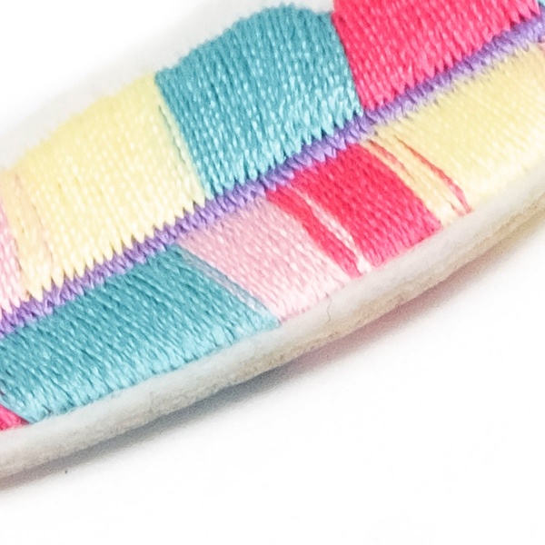 Термоаппликация 'Цветное перо', 6,0*2,3см, Hobby&Pro