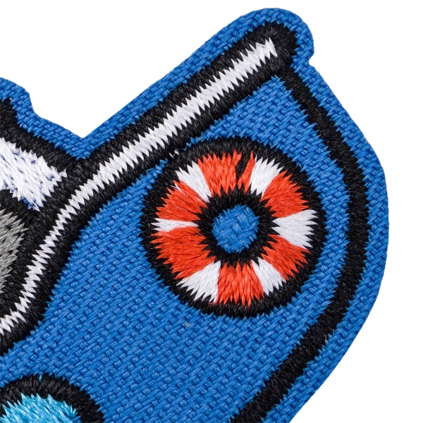 QYE-220 Термоаппликация 'Голубой катер', 3,8*6,6см Hobby&Pro