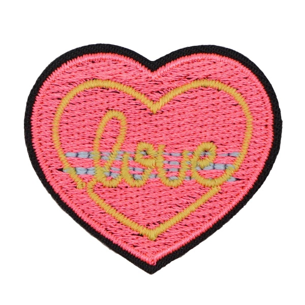 Термоаппликация светящаяся в темноте 'Love', Hobby&Pro