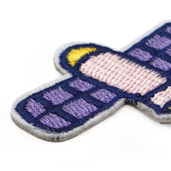 Термоаппликация 'Космический корабль', 3,1*4,5см, Hobby&Pro