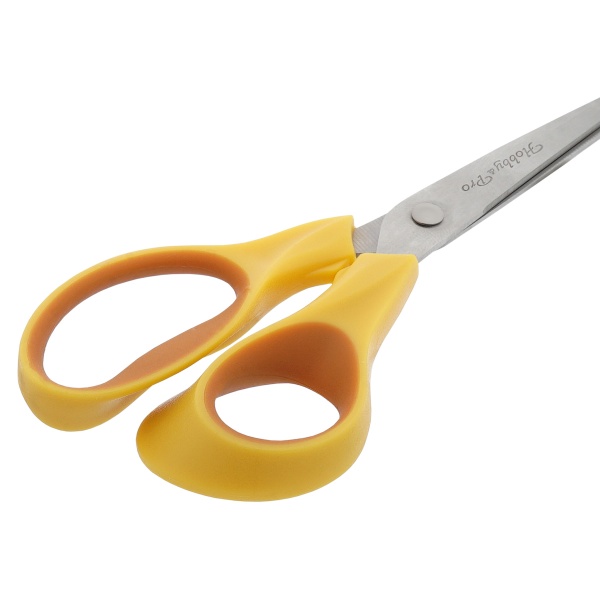 590431 Ножницы школьные, 14 см/5 1/2', оранжевый, Hobby&Pro