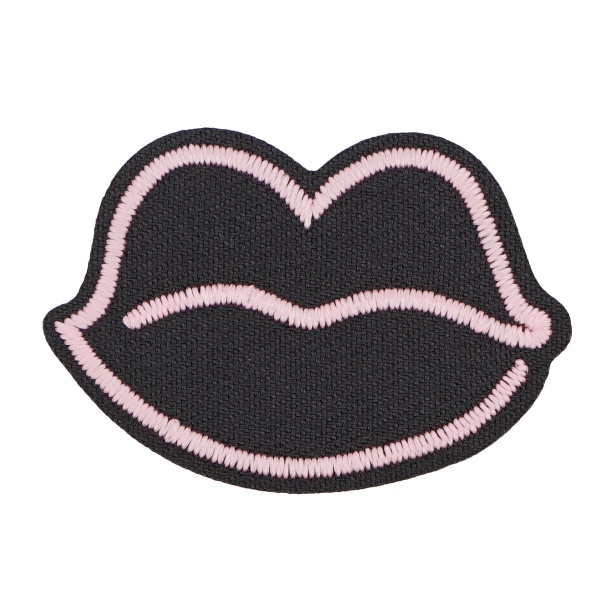 Термоаппликация светящаяся в темноте 'Губы' Hobby&Pro