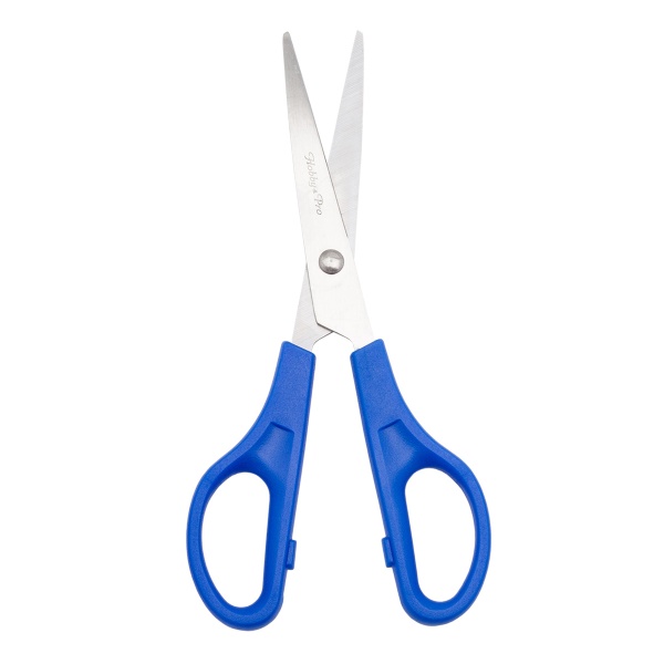 590437 Ножницы для дома и офиса, 16,5 см/6 1/2', синий, Hobby&Pro