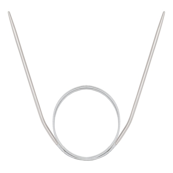 943125 Спицы круговые металл 40см, 2,5мм Hobby&Pro