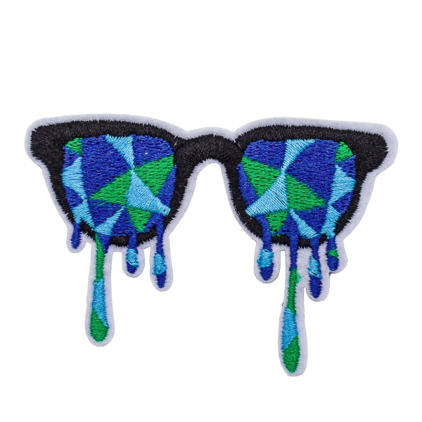 Термоаппликация 'Очки', 4,6*7,3см Hobby&Pro