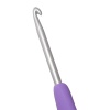 24R35X Крючок для вязания d 3,5мм с резиновой ручкой, 13,5см, Hobby&Pro