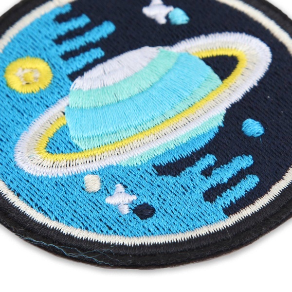 Термоаппликация 'Планета среди звезд', 6.6*6.6см