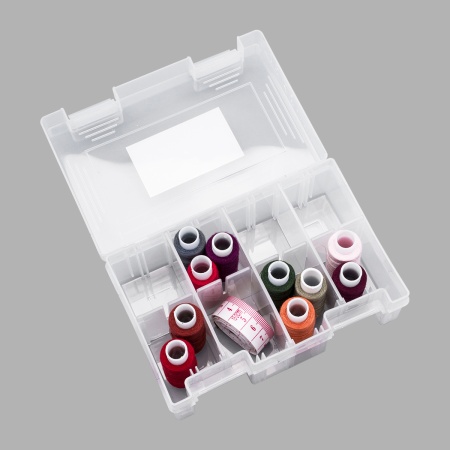 29581 Пластиковый контейнер для швейных принадлежностей, 16,1*10,7*5,7см Hobby&Pro