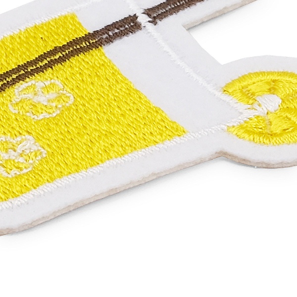 Термоаппликация 'Коктейль в стакане', 4.4*5.2см, Hobby&Pro