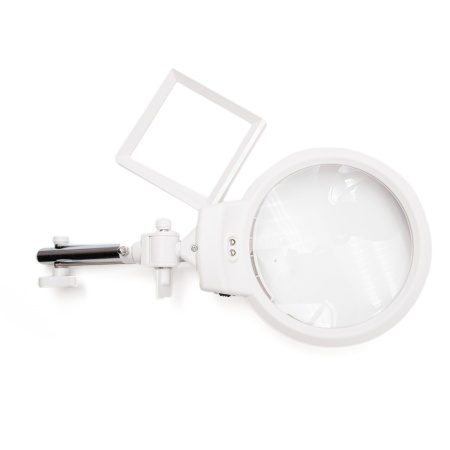 731020 Лупа с подсветкой на подставке с измерительной шкалой Hobby&Pro