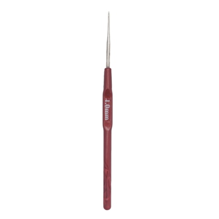 955100 Крючок для вязания d 1мм с пластиковой ручкой, 14,5см, Hobby&Pro