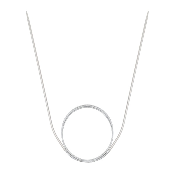 943320 Спицы круговые металл 60см, 2,0мм Hobby&Pro