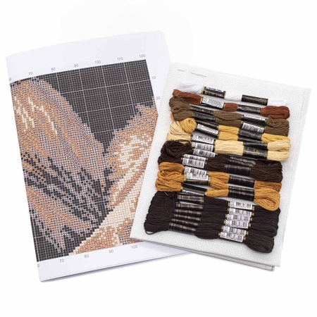 660 Набор для вышивания 'Царь зверей' 22*31см, Hobby&Pro