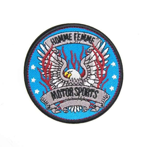 Термоаппликация 'Мотоспорт 'Ноmme Femme', 8.5см, Hobby&Pro