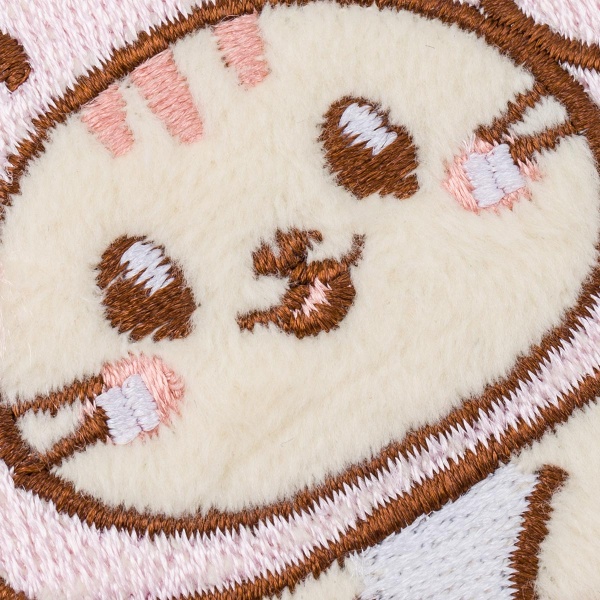 QYE-165 Термоаппликация 'Котенок в розовой шапке', 6*7,1см Hobby&Pro