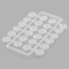 512100 Кнопки для легких тканей, 7мм, 12 компл., прозрачные Hobby&Pro