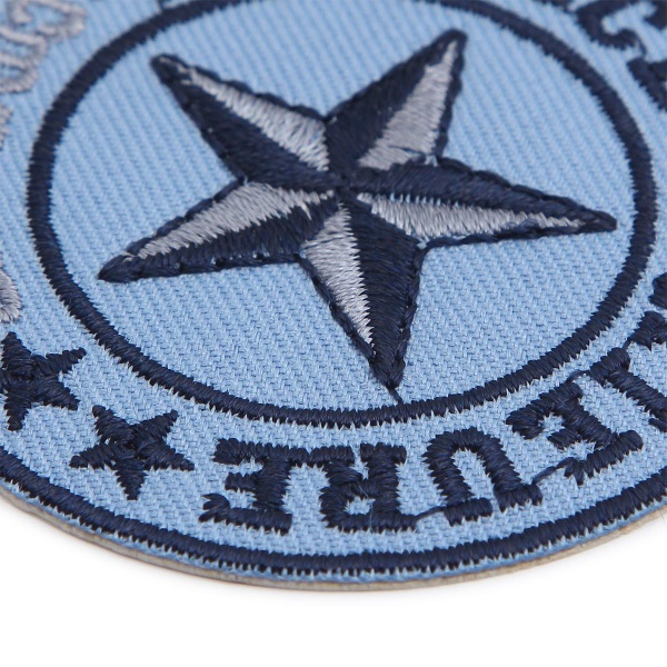 BA1016 Термоаппликация 'Эмблема', 5.87см