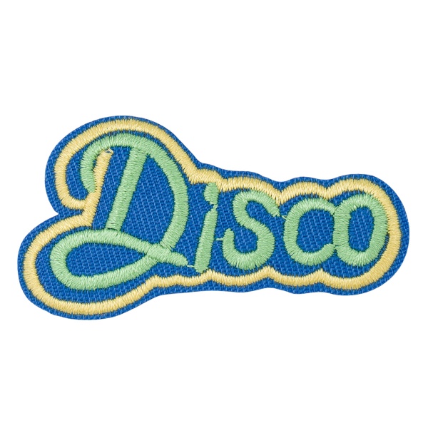 QYE-025 Термоаппликация 'Disco', 3,5*6,5см Hobby&Pro