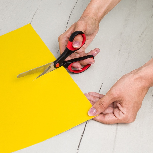 590065 Ножницы универсальные, 16,5 см/6 1/2', мягкие ручки SOFT, Hobby&Pro