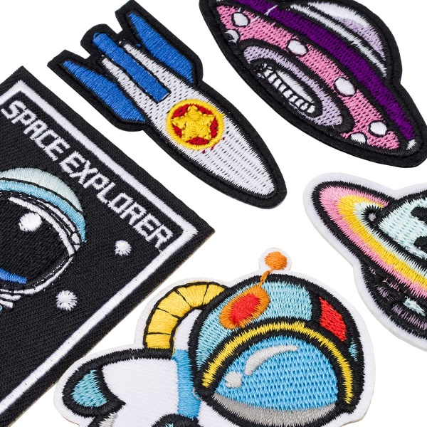 Набор термоаппликаций 'Космос', 5шт, Hobby&Pro