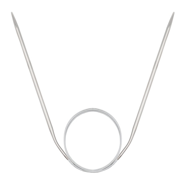 943435 Спицы круговые металл 80см, 3,5мм Hobby&Pro