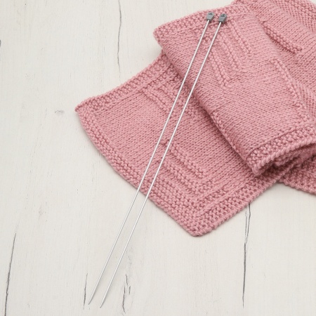 940220 Спицы прямые алюминиевые с покрытием 35см, 2,0мм Hobby&Pro