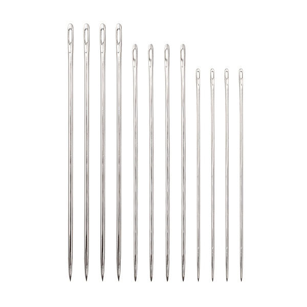 120121 Иглы ручные для шитья Sharps №4-8, 12шт, Hobby&Pro