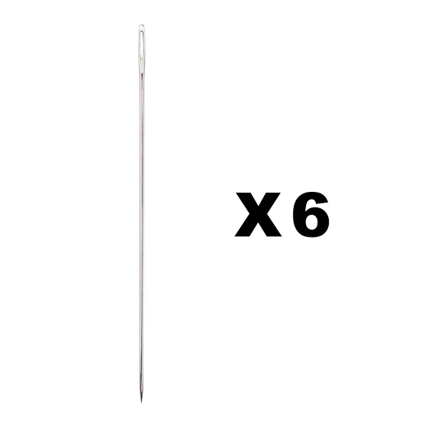 110112 Иглы ручные для вышивания и шитья Crewels №10, 6шт, Hobby&Pro