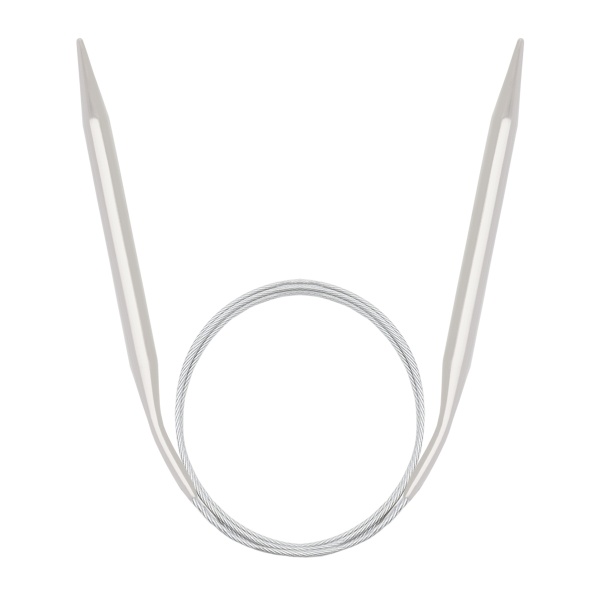 943160 Спицы круговые металл 40см, 6,0мм Hobby&Pro