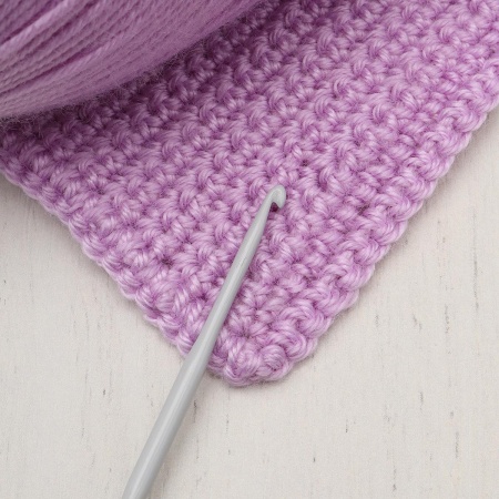 954250 Крючок для вязания d 2,5мм с покрытием, 15см, Hobby&Pro