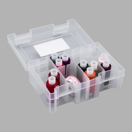 29581 Пластиковый контейнер для швейных принадлежностей, 16,1*10,7*5,7см Hobby&Pro